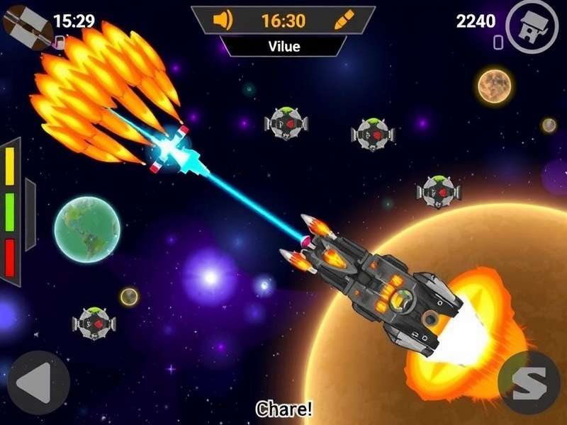 Cosmic Gladiator Space Battle gameplay screenshot